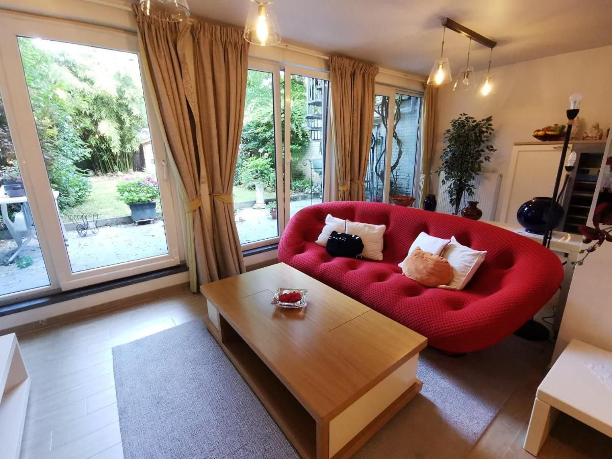 Le Divan Rouge apartement, next Atomium&Expo Brussel Buitenkant foto